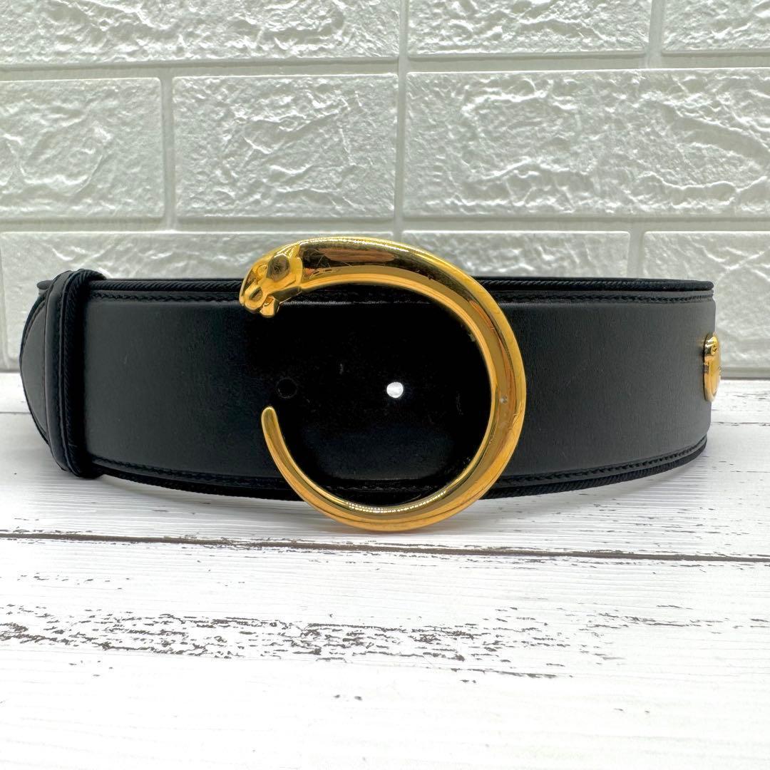 【美品】　カルティエ　パンテール　Cバックル　ゴールド金具