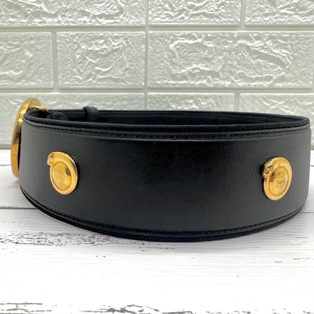 【美品】　カルティエ　パンテール　Cバックル　ゴールド金具