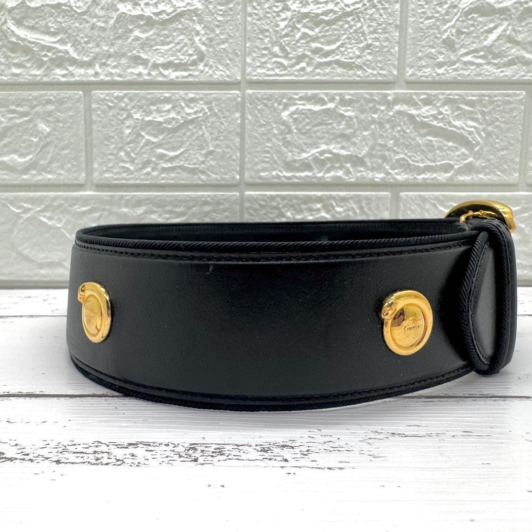 【美品】　カルティエ　パンテール　Cバックル　ゴールド金具