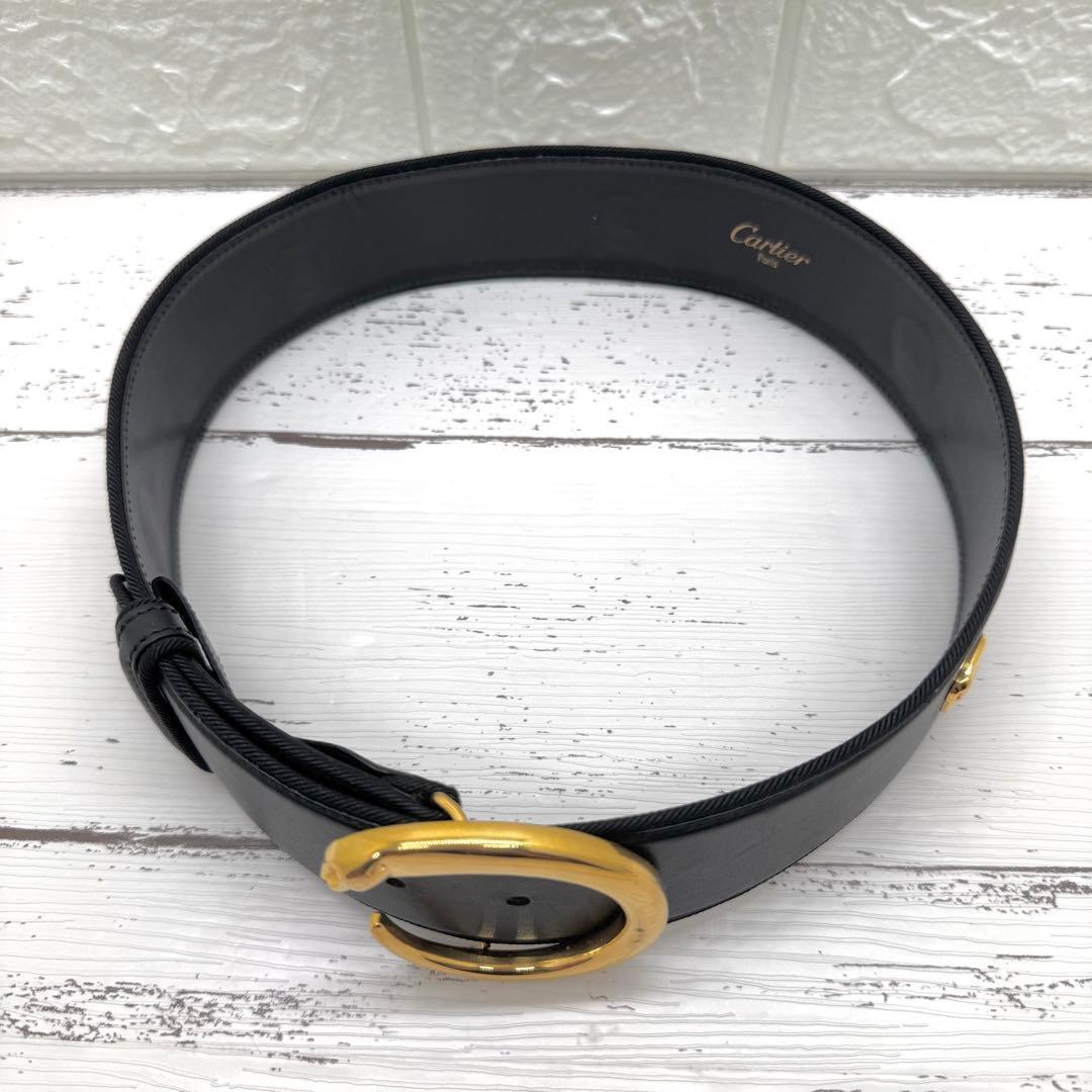 【美品】　カルティエ　パンテール　Cバックル　ゴールド金具