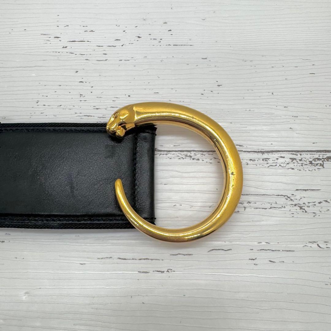 【美品】　カルティエ　パンテール　Cバックル　ゴールド金具