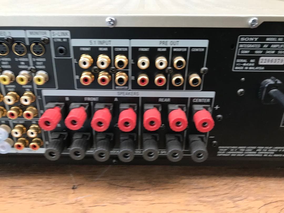 SONY ソニー　AVアンプ　TA-V55ES動作(F53)