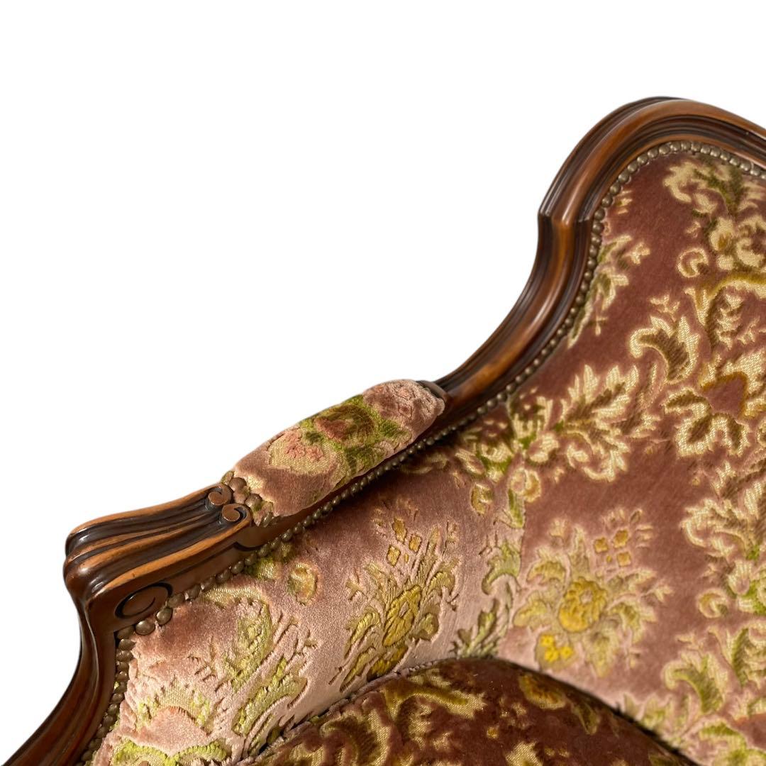 ひまわりサンサン　 HR383 【美品】DOMANI ルイ15世 カリモク