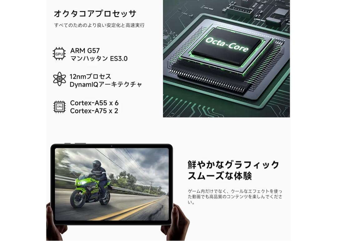 Android16 タブレット10.1インチ64GB24GB動作確認済