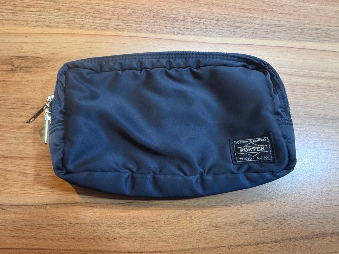 PORTER タンカー ポーチ アイアンブルー