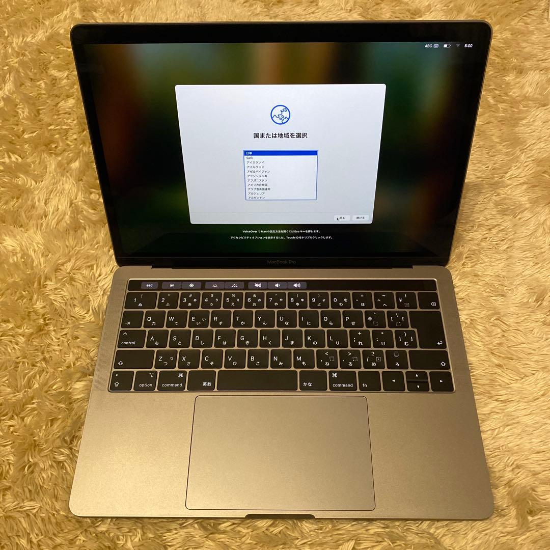 MacBook Pro 2019 Intel Touch Barスペースグレー