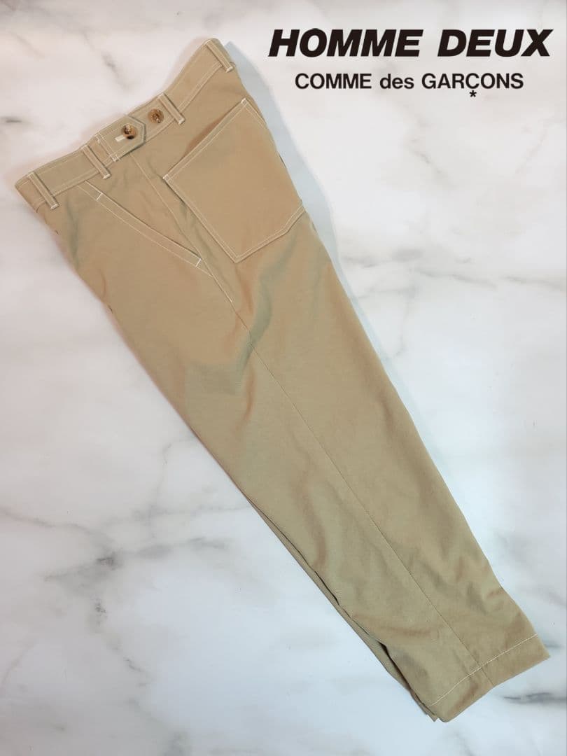 COMME des GARCONS HOMME DEUX / ナイロン チノ
