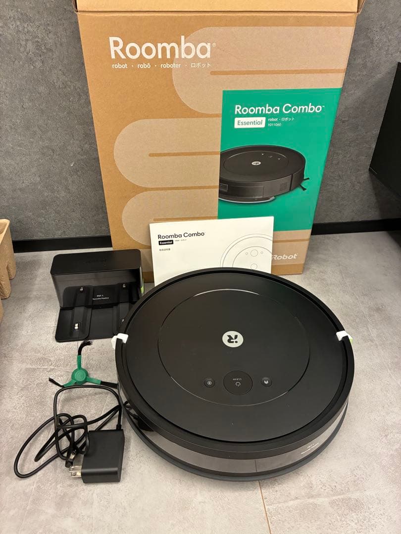 アイロボット ルンバ コンボ Essential robot ブラック