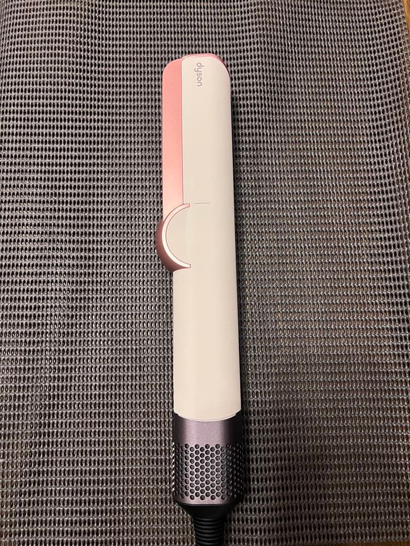 Dyson ヘアアイロン ホワイト/ピンク