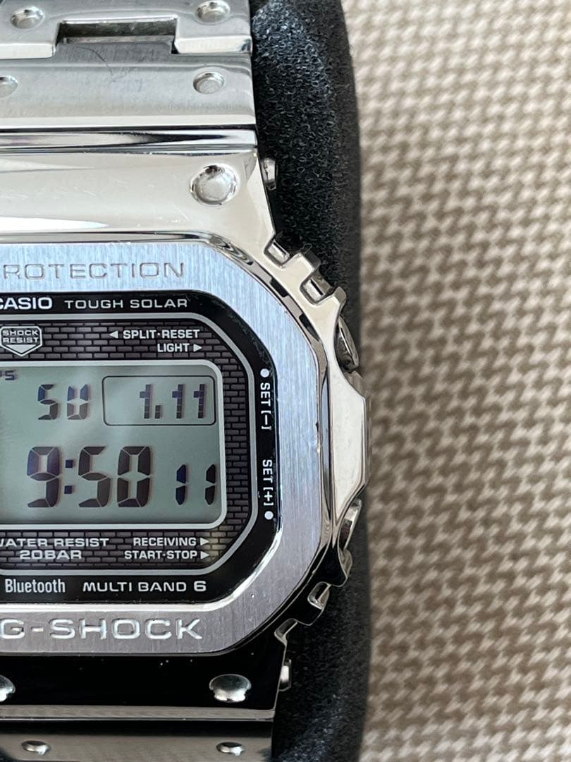 カシオGーSHOCK/GMWーB5000Dー1JFフルメタルカバード