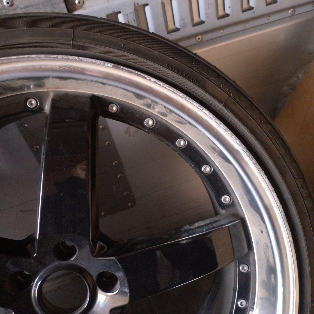 21インチ　ホイール　4本セット　5本スポーク　アルファード