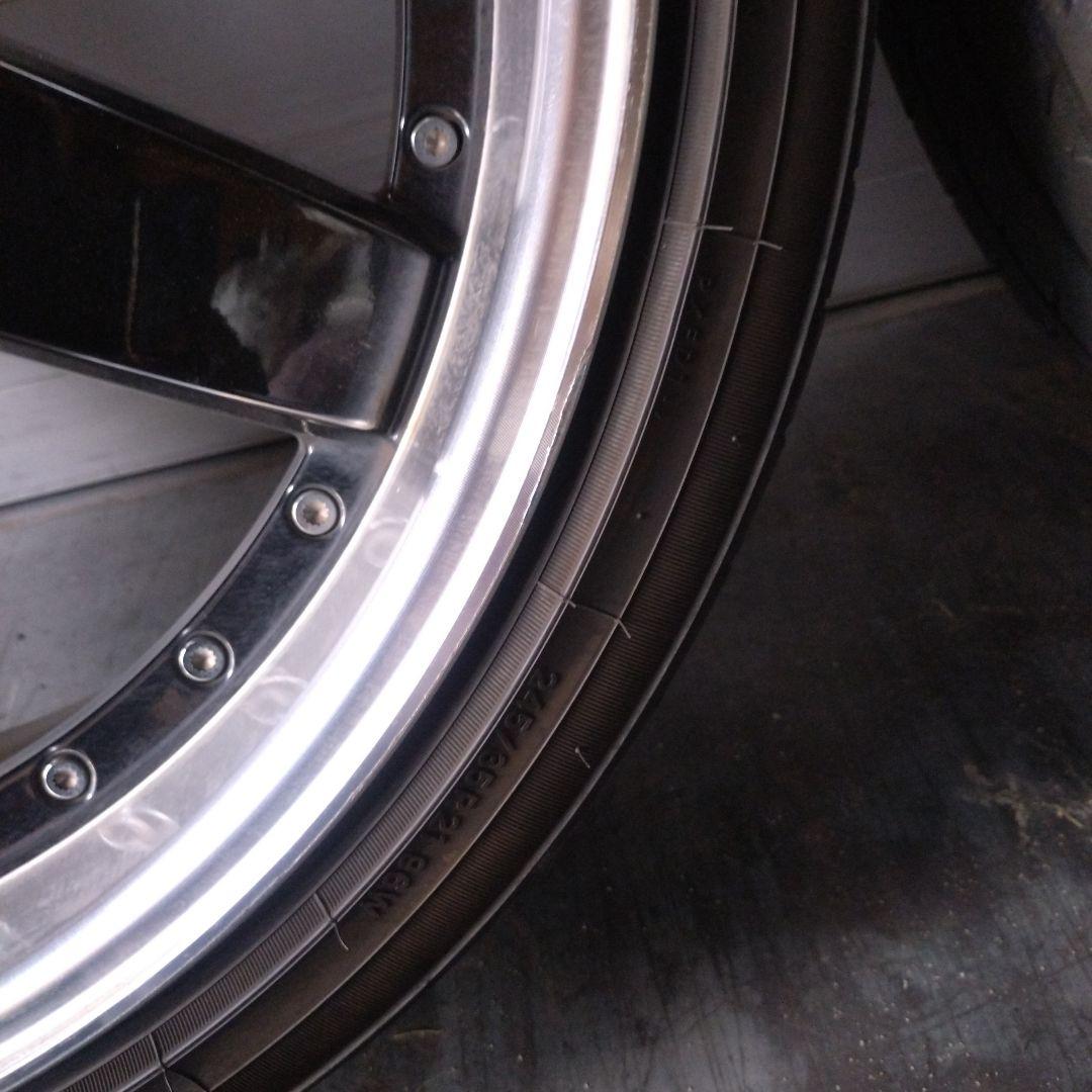 21インチ　ホイール　4本セット　5本スポーク　アルファード