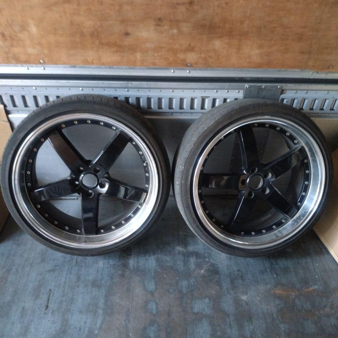 21インチ　ホイール　4本セット　5本スポーク　アルファード