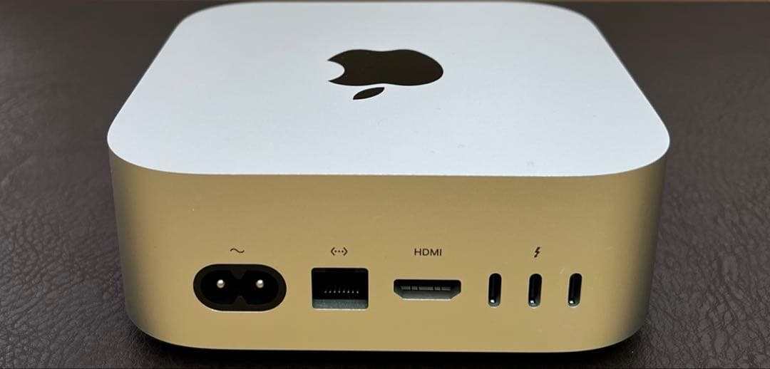 【極美品・明日到着‼️】mac mini m4 2024 512gb 24gb