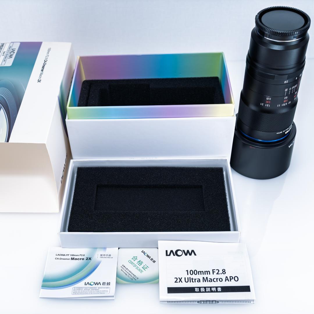 ソニー用 LAOWA 100mm F2.8 2× Ultra Macro APO