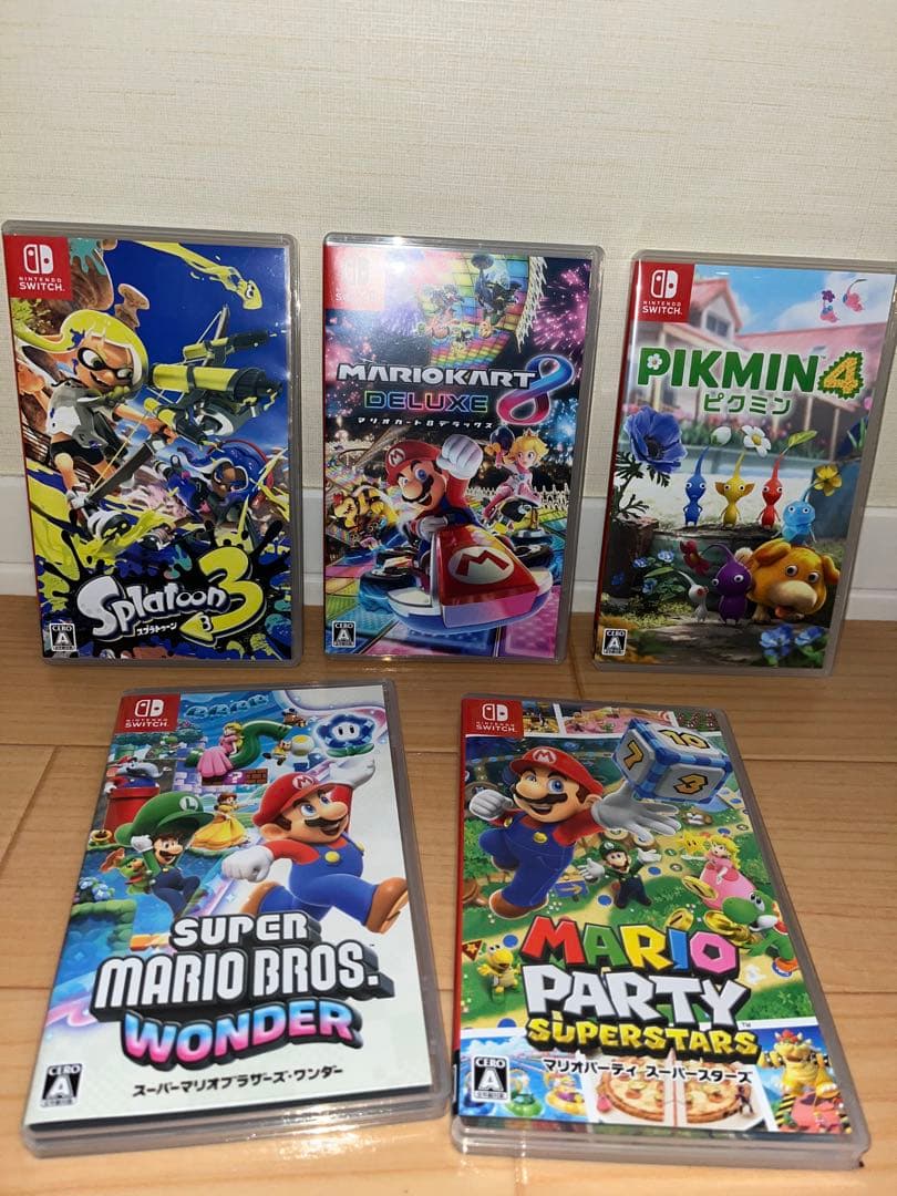 【即購入OK】Nintendo Switch ゲーム 5本セット