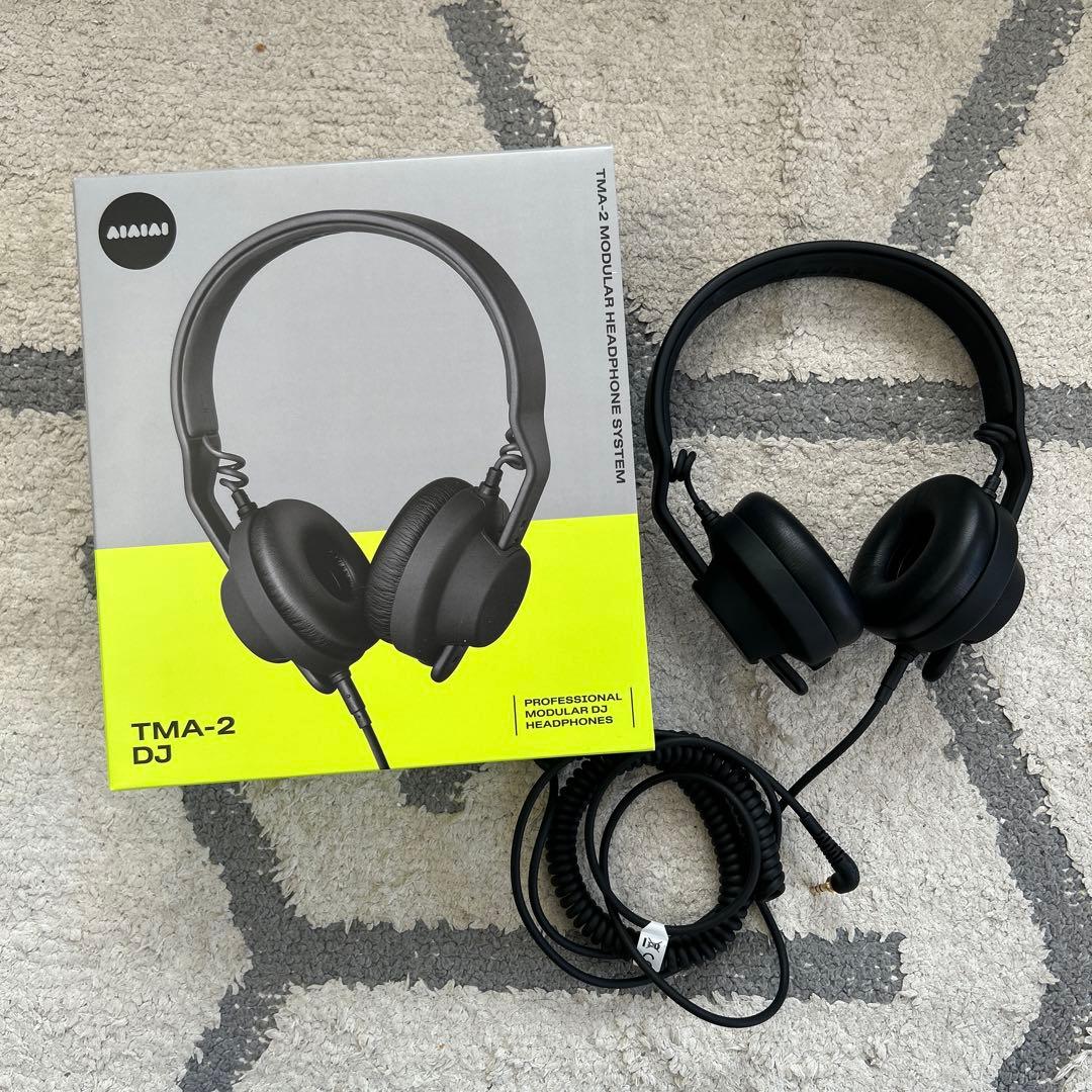 【美品】AIAI TMA-2 DJ 有線ヘッドホン　ブラック