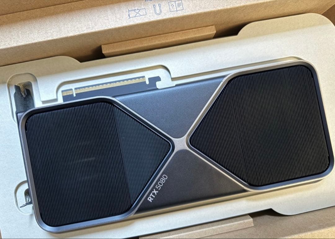 「新品・未使用」RTX 5080 Founders Edition
