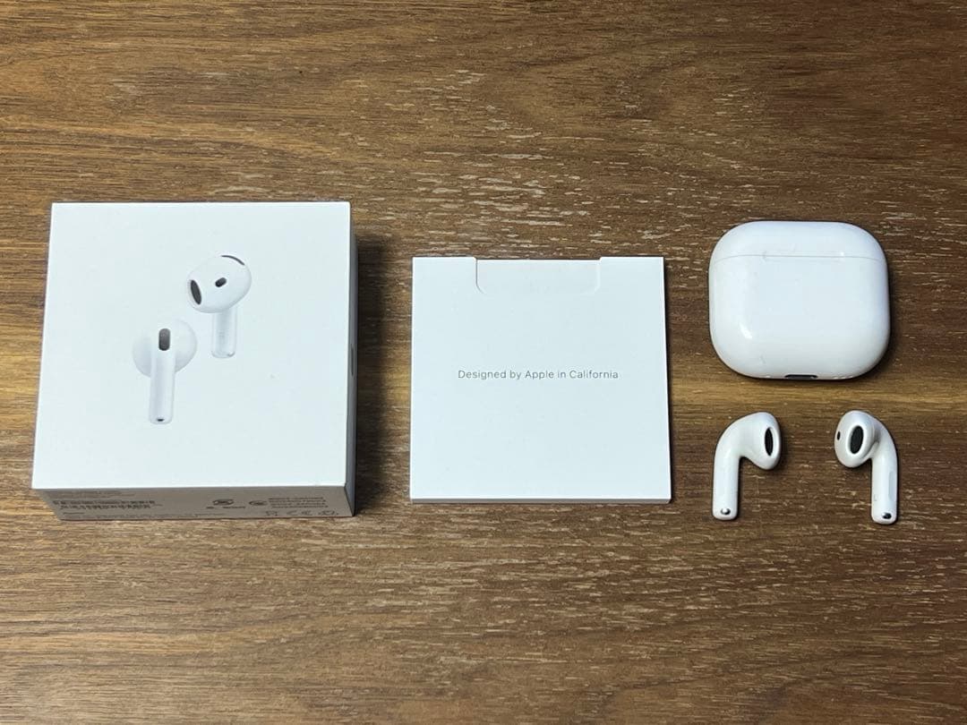 Apple airpods 4 アクティブノイズキャンセリング機能付き