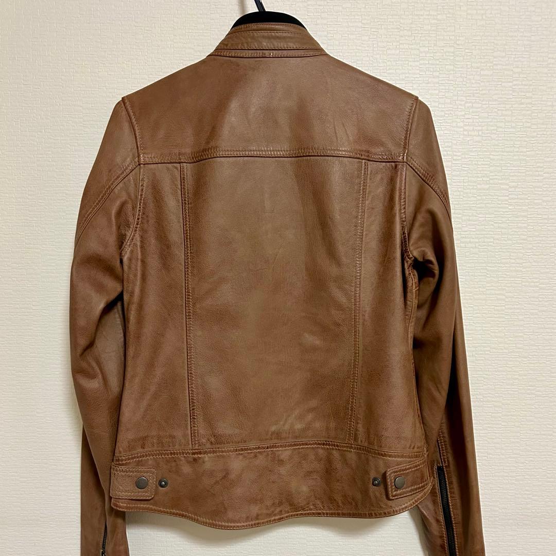 SUGAR RIDEZ キャメルブラウン レザージャケット Mサイズ