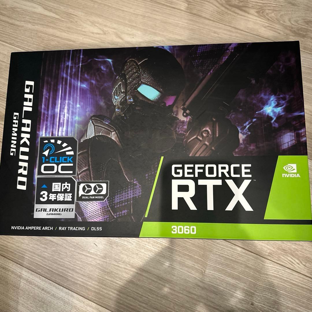 玄人志向　GeForce RTX 3060 12GB GDDR6