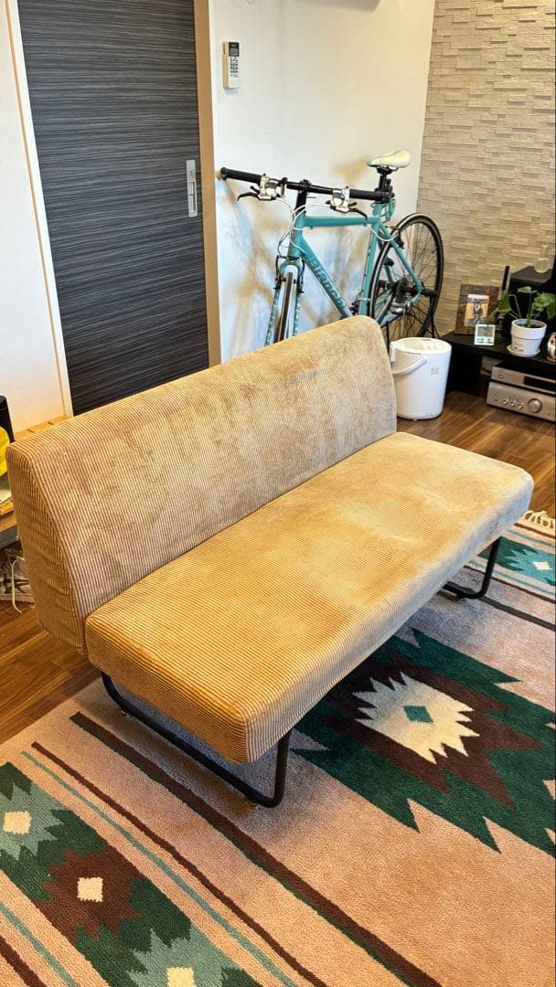 さくきよ BBファニシング NOVEMBER 2Pソファー コーデュロイ