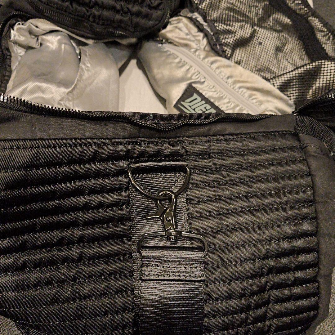 【もも】✨美品✨ディーゼル ボストンバッグ ブラック 大容量 2way