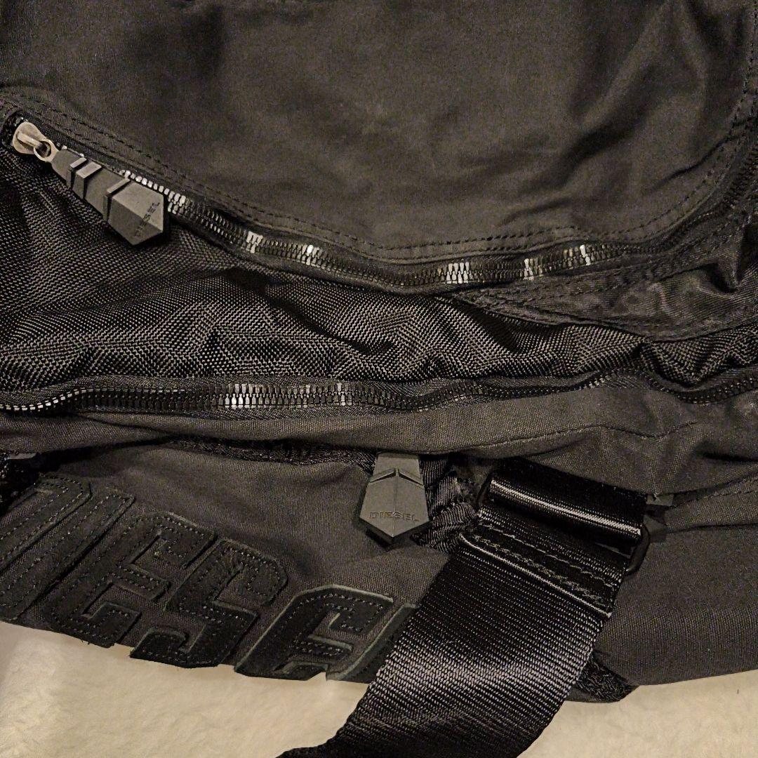 【もも】✨美品✨ディーゼル ボストンバッグ ブラック 大容量 2way