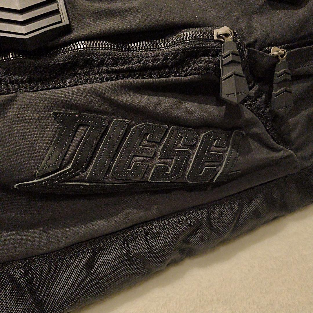 【もも】✨美品✨ディーゼル ボストンバッグ ブラック 大容量 2way