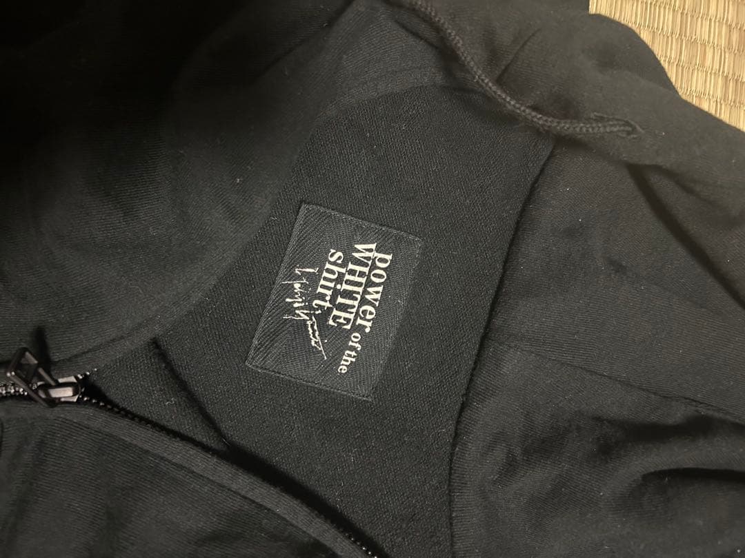 ヨウジヤマモトブラック パーカー