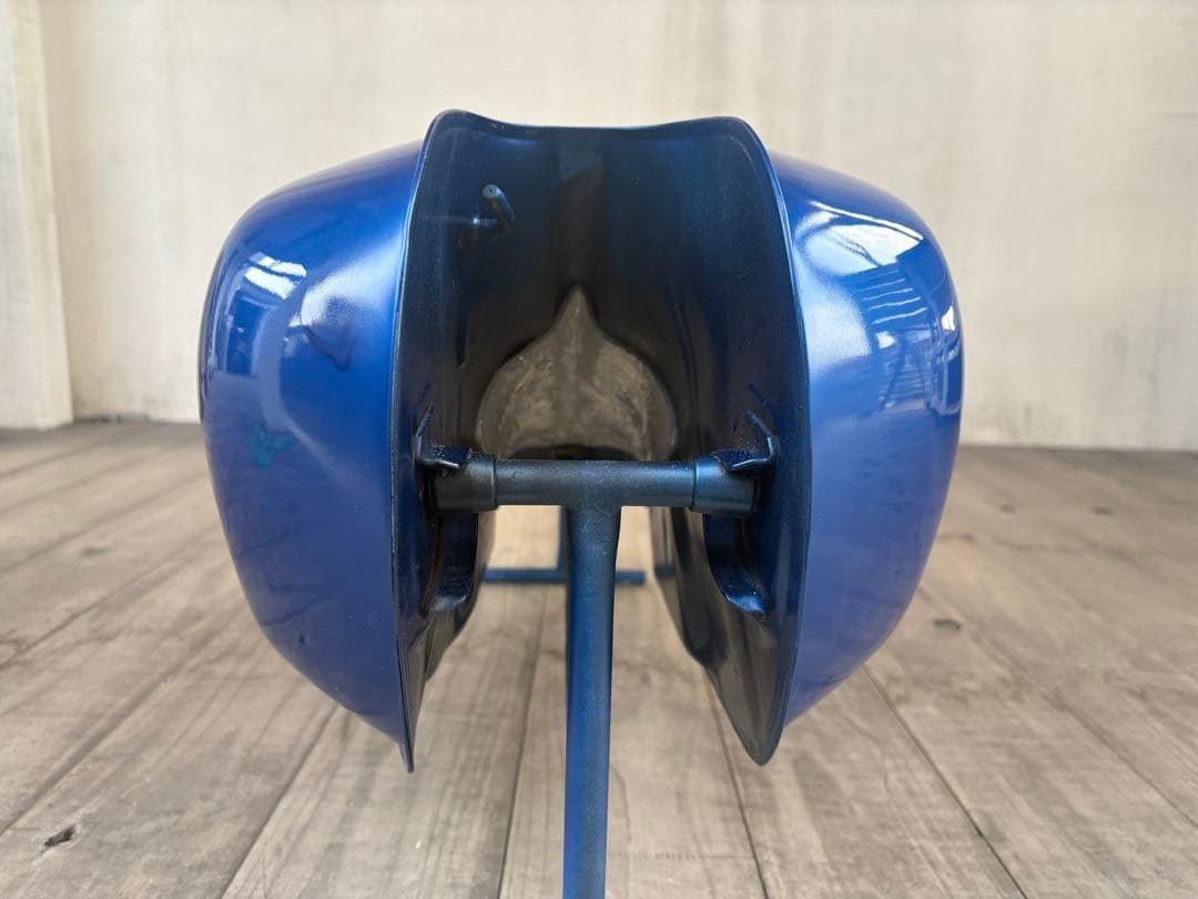 SR400 FI用ガソリンタンク　自家塗装（ベージュに再塗装）