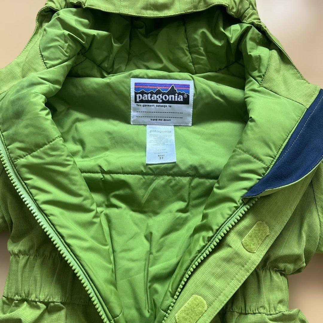 パタゴニア　キッズ　スノーウェア、スキーウェア　ジャンプスーツ　3T