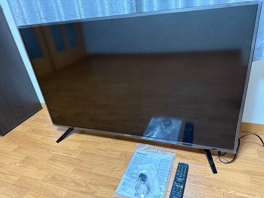 [美品]Hisense50V型4K対応液晶テレビ 50A6100