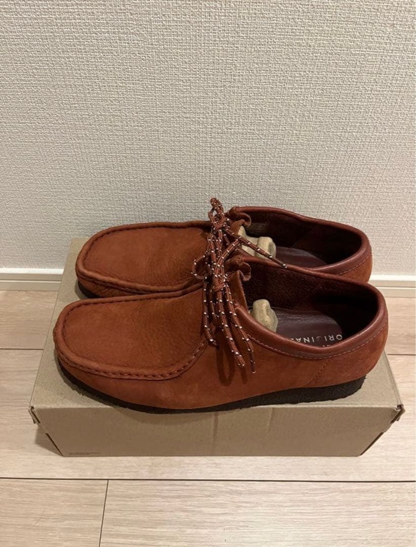 CLARKS WALLABEES クラークス ワラビー ワインレッド メープル