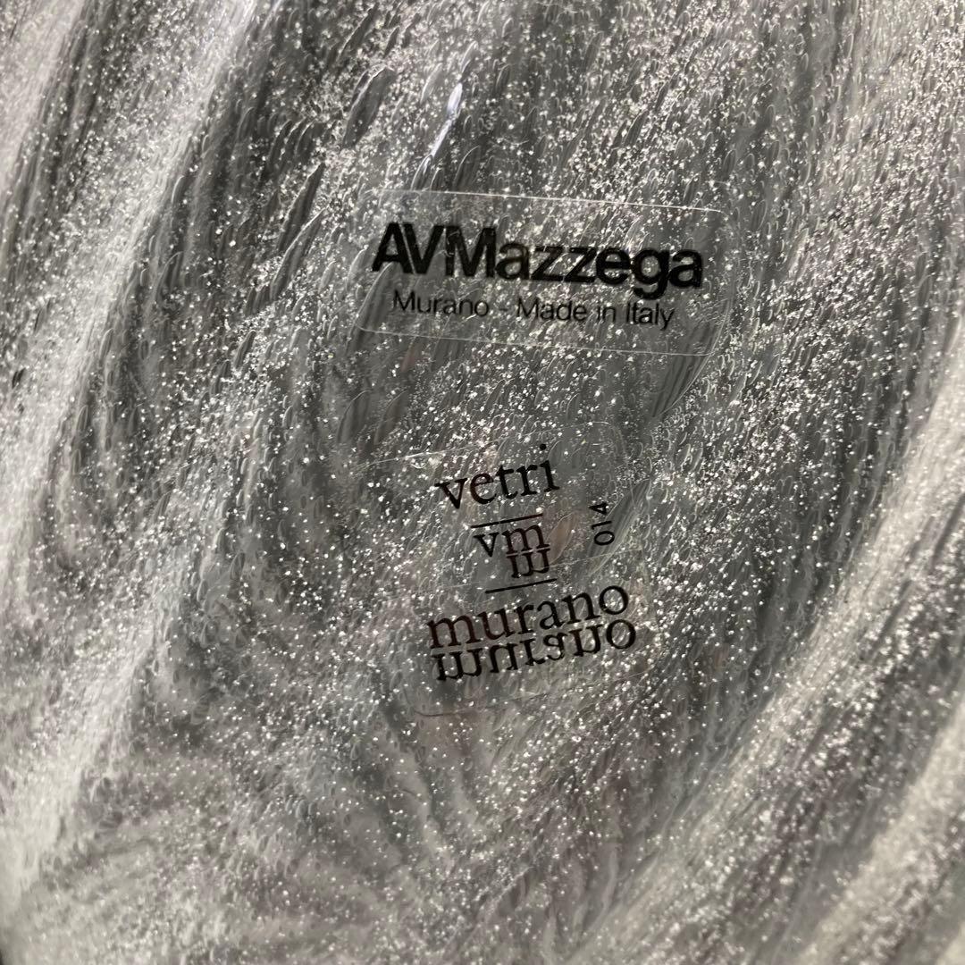 【美品】ムラーノガラス 花瓶 AVMazzega