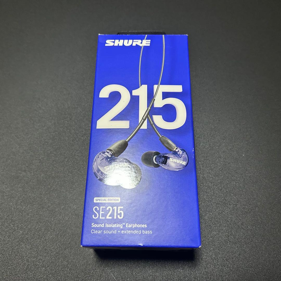 SHURE SE215 Special Edition Purple 付属品完備