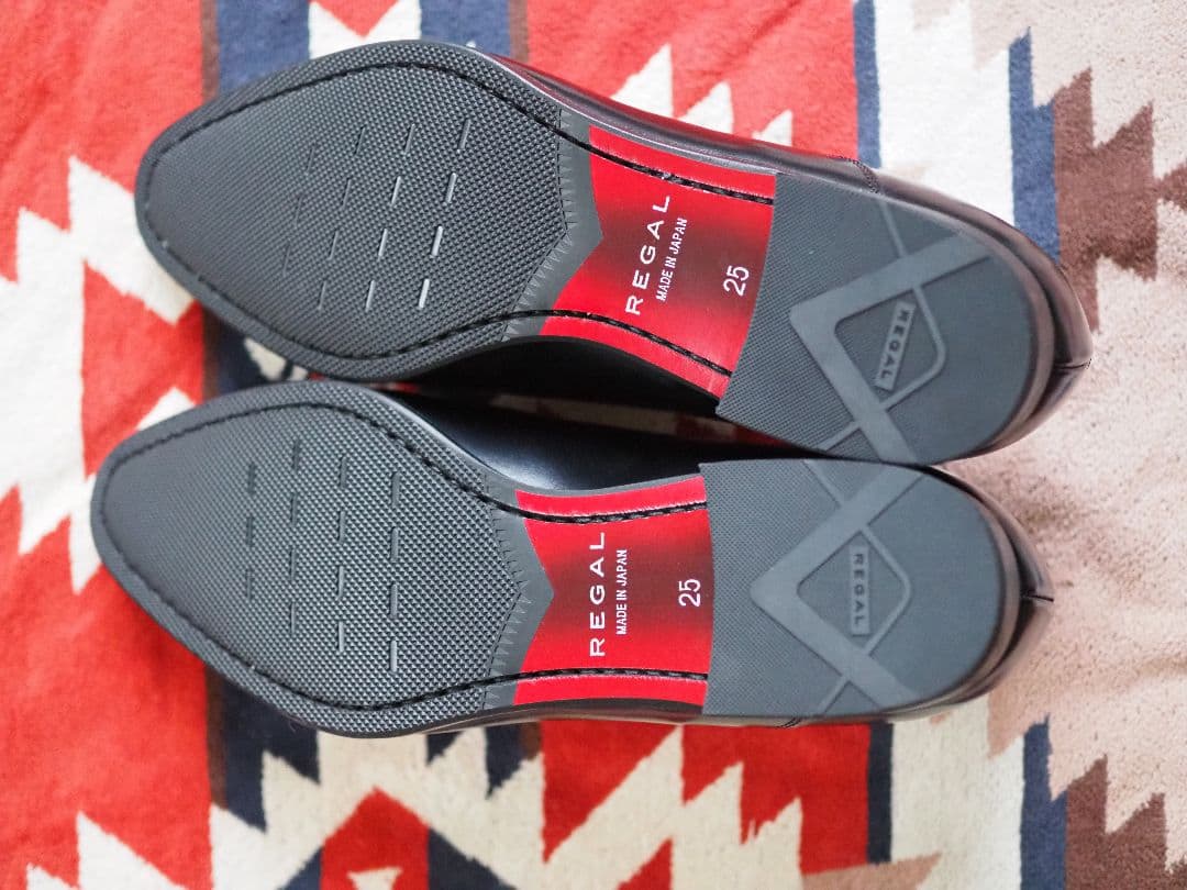 h*u様 REGAL ブラック ストレートチップ 21AL 21ALBC