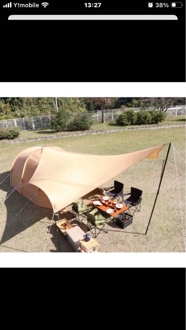 【美品】イグニオ IGNIO トンネルテント&ヘキサタープセット