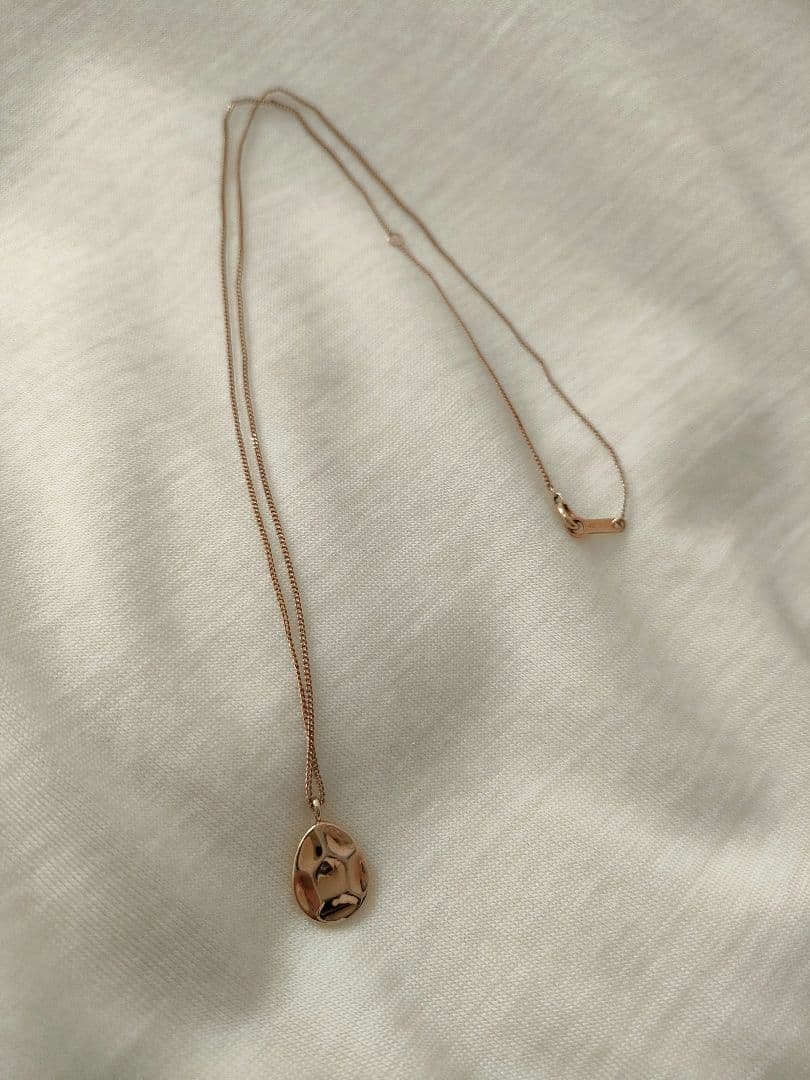 K10 4℃ アクアゴールド ネックレス