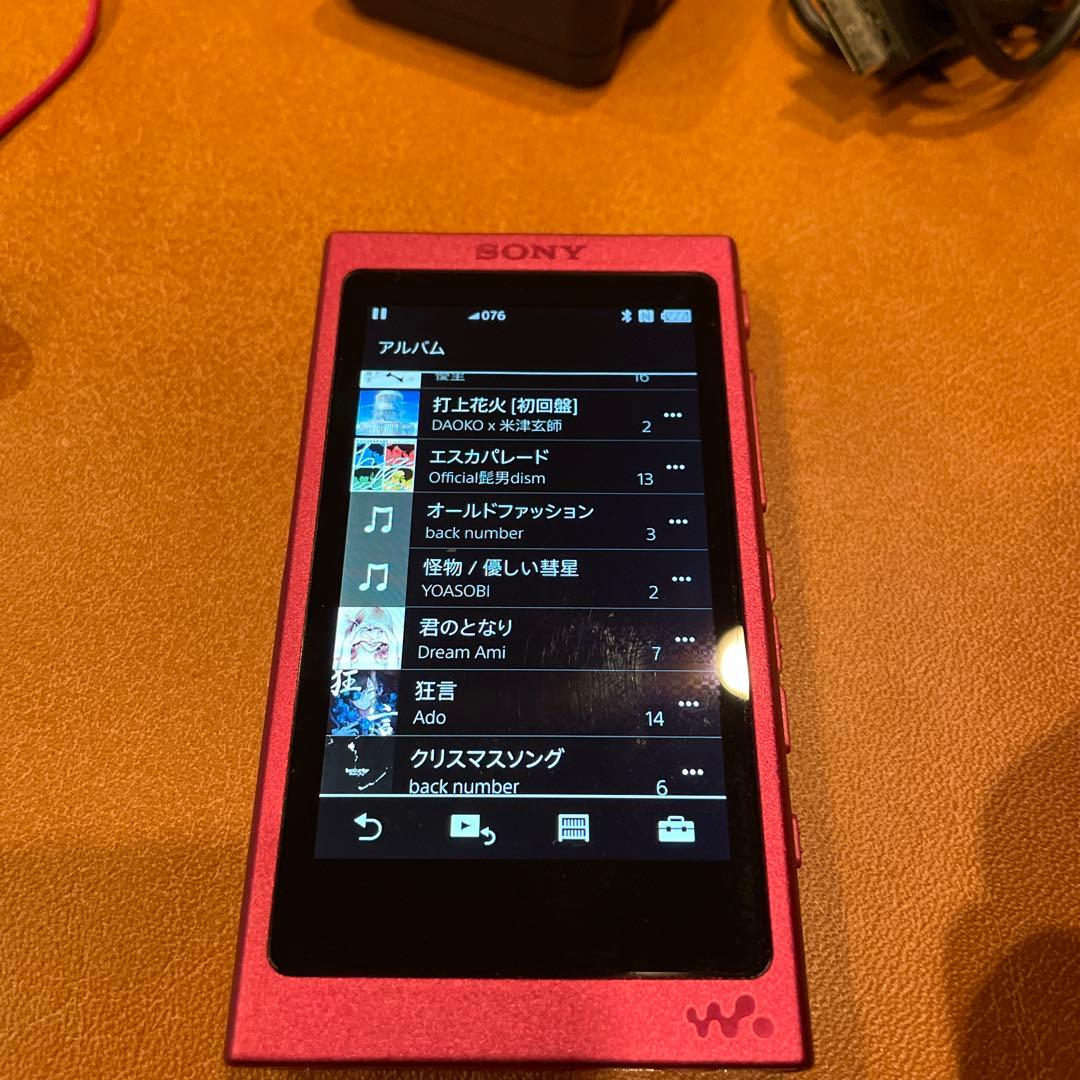 SONY NW-A35 デジタルオーディオプレーヤーケース付き動作正常