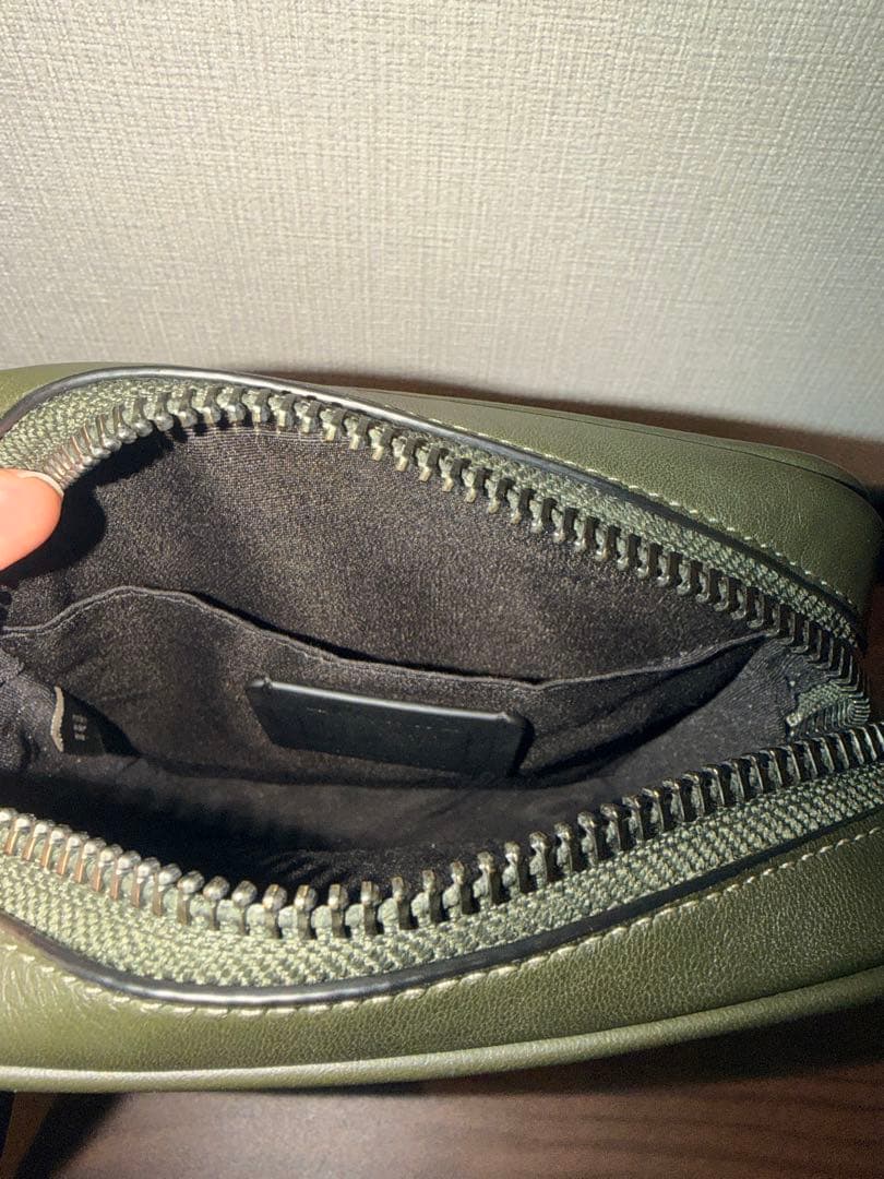 ★美品★COACH カモフラージュ レザーショルダーバッグ