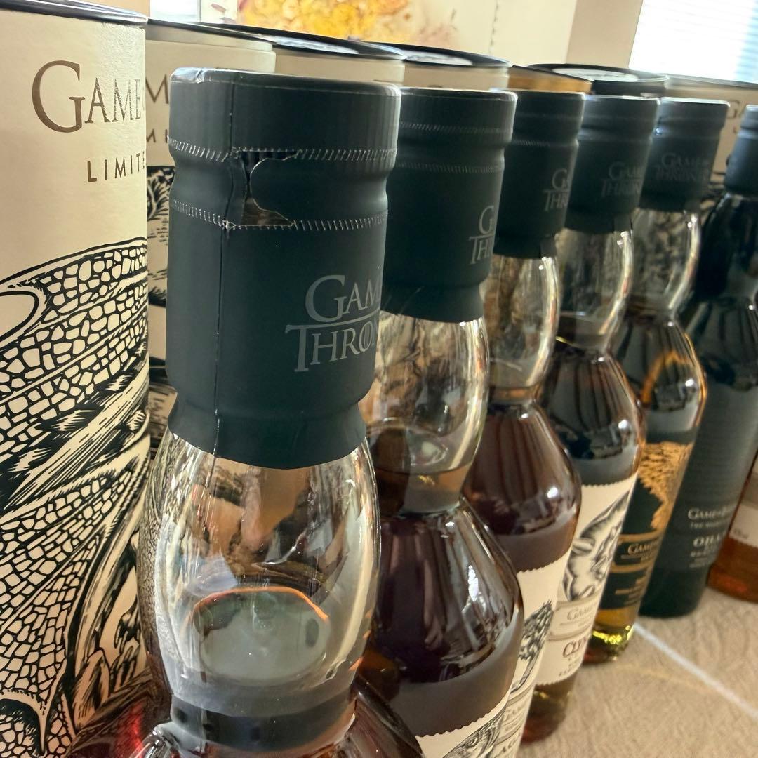 ウィスキー　ゲーム・オブ・スローンズ　9本セット