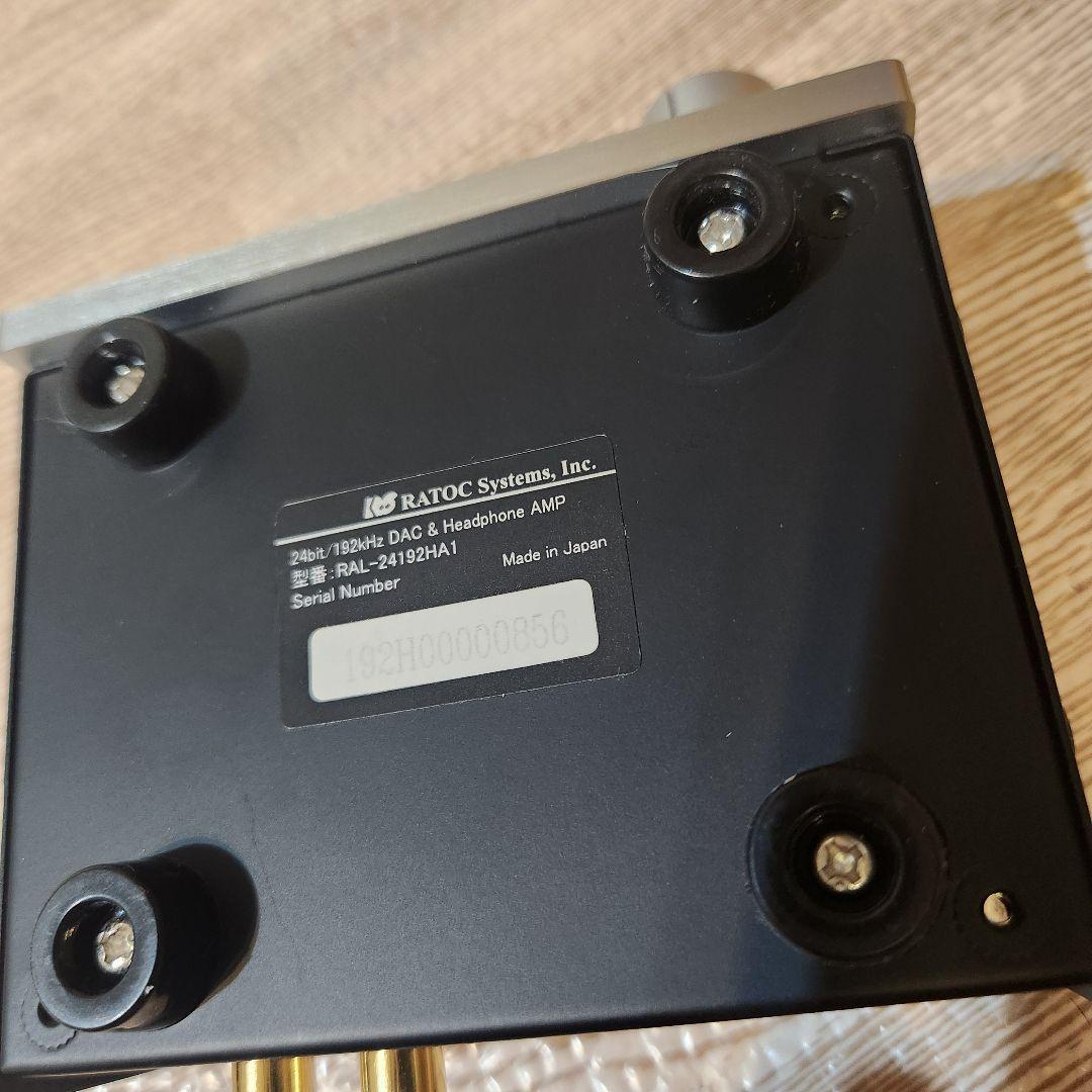 DAC内蔵ヘッドホンアンプ/RATOC RAL-24192HA1