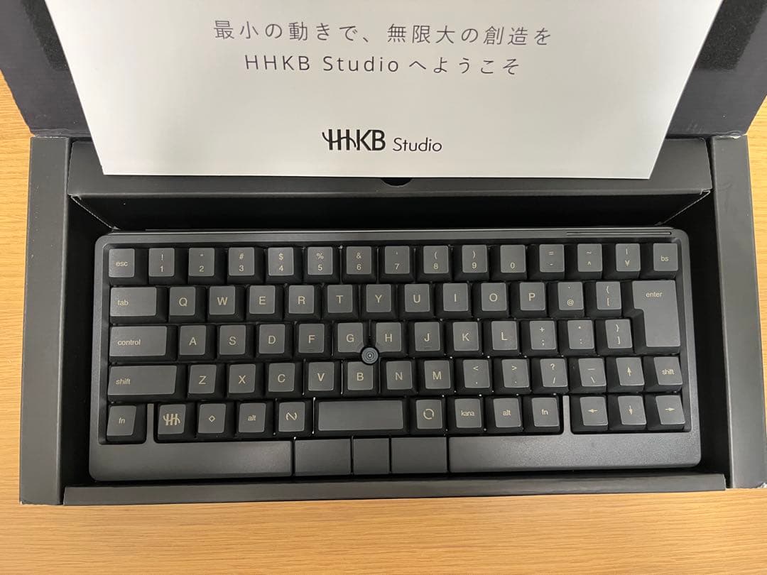 HHKB Studio 墨　日本語配列　PD-ID120B　キーボード本体