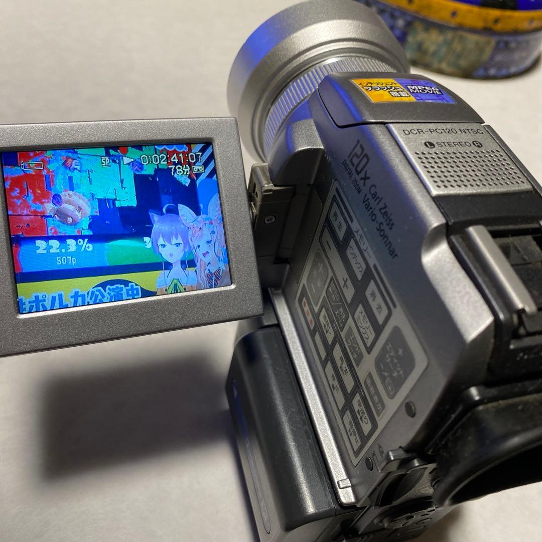 動作品　SONY miniDV HANDYCAM DCR-PC120 ⑨