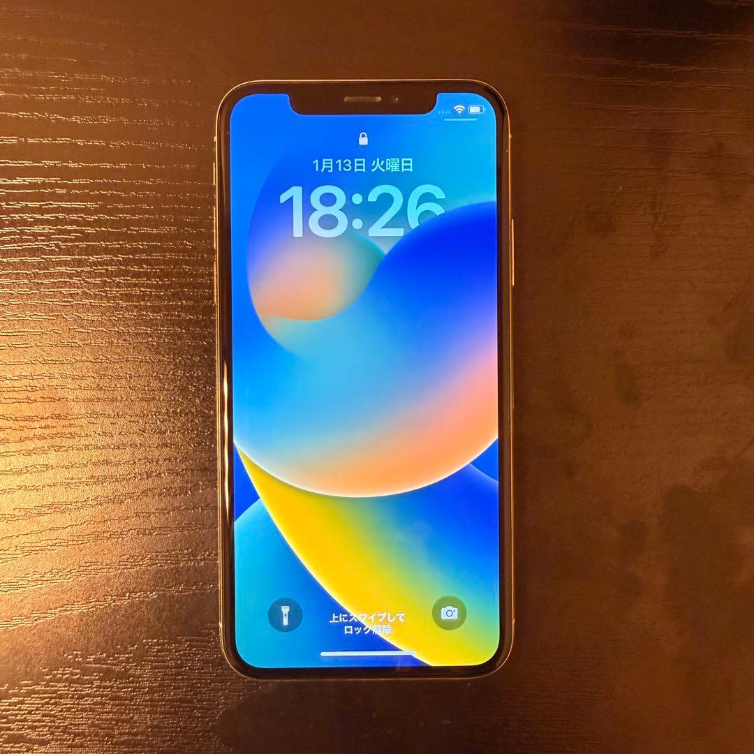 iPhone X 64GB ディスプレイ焼き付きあり