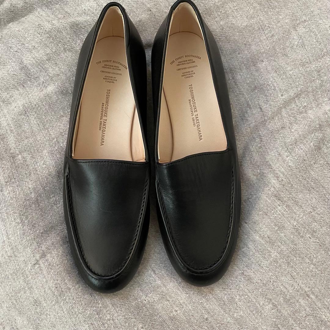 ビューティフルシューズ　ミニマルローファー　23.0