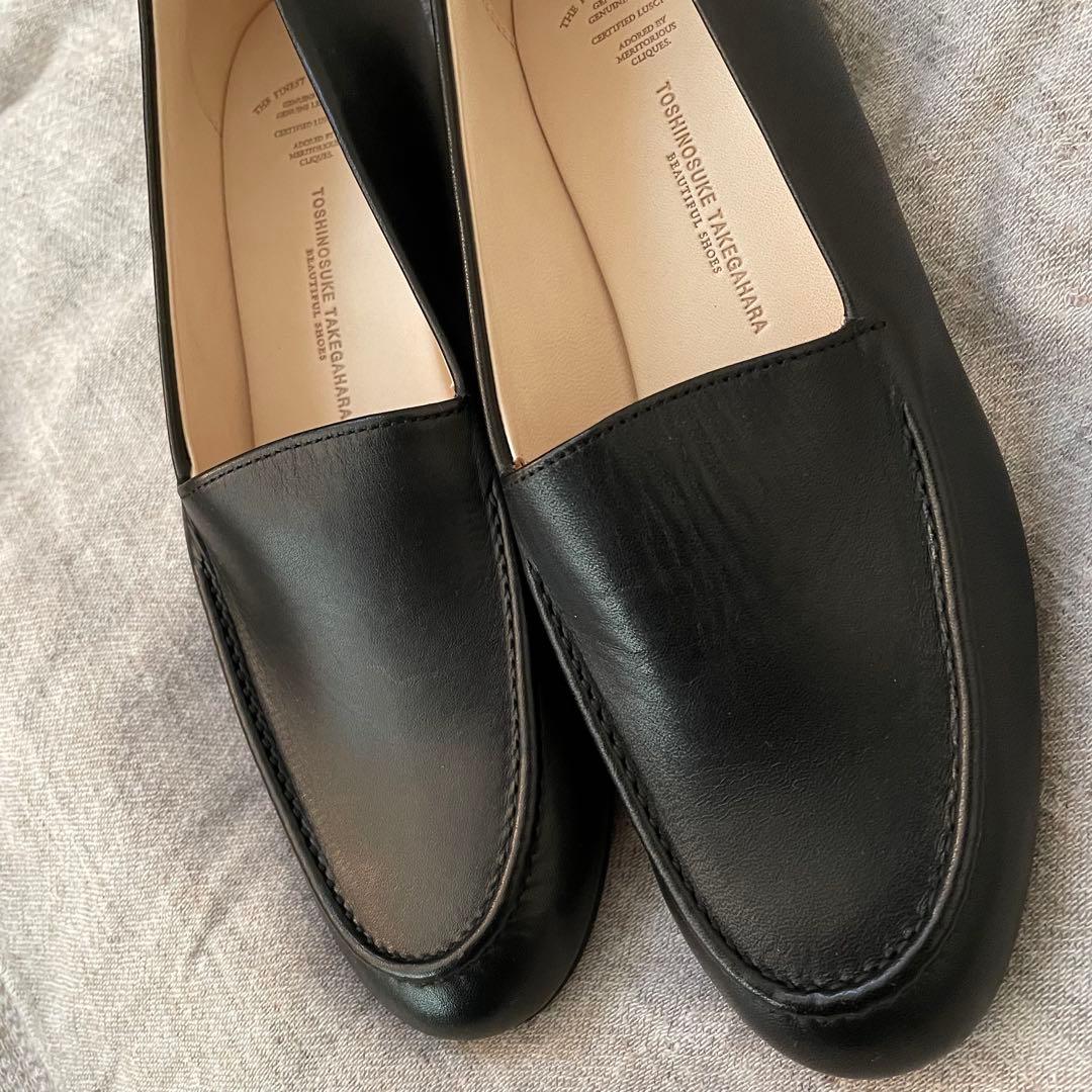 ビューティフルシューズ　ミニマルローファー　23.0