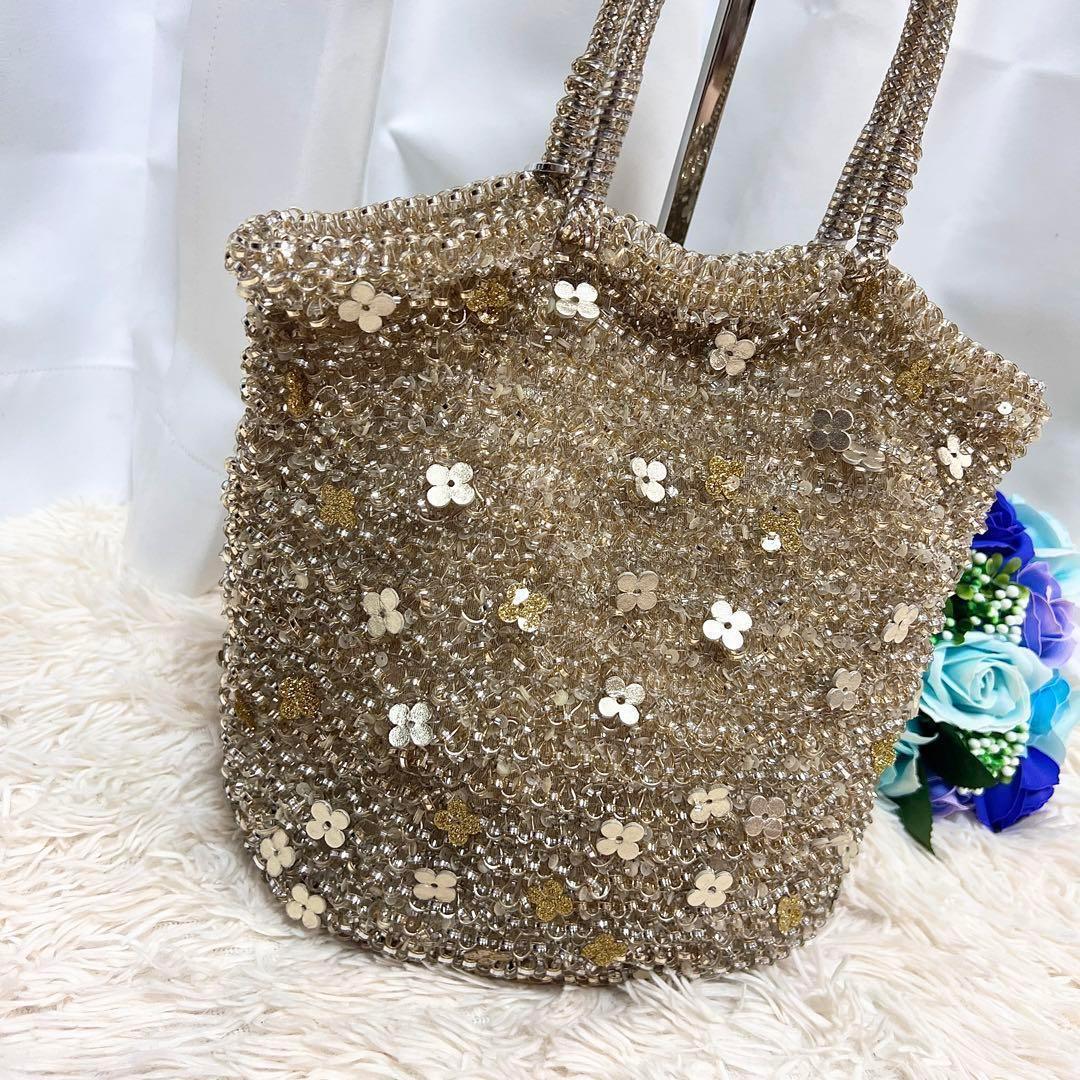 ✨美品♡人気カラー✨ アンテプリマ フィオリトゥーラ バケット型 ハンドバッグ