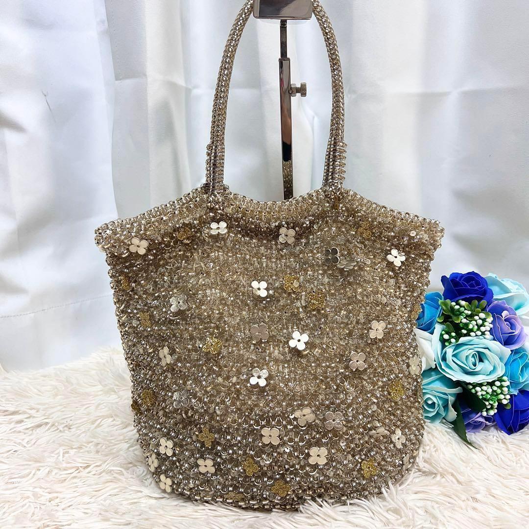 ✨美品♡人気カラー✨ アンテプリマ フィオリトゥーラ バケット型 ハンドバッグ